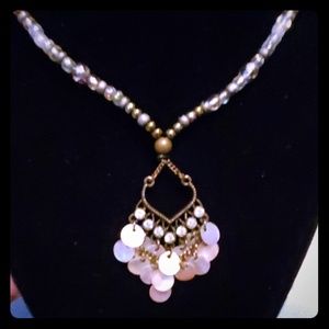 Handmade beaded necklace